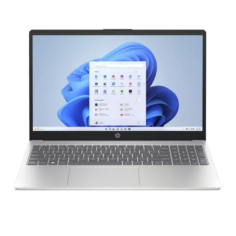 HP Laptop 15-fd0051ne, Intel Core i5-1335U, 8GB RAM, 512GB SSD, NVIDIA GeForce MX570 2GB, 15,6 inch Full HD IPS, Windows 11 Home, Natural Silver