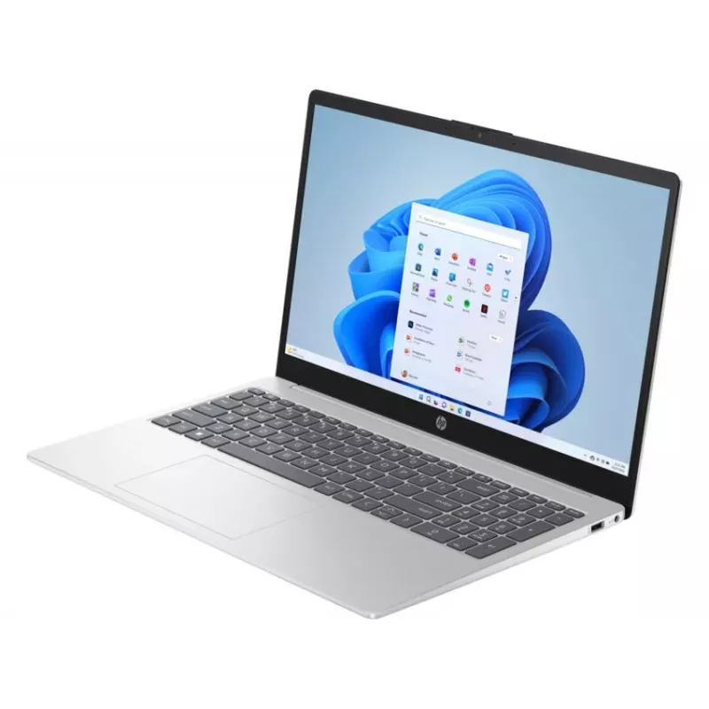 HP Laptop 15-fd0051ne, Intel Core i5-1335U, 8GB RAM, 512GB SSD, NVIDIA GeForce MX570 2GB, 15,6 inch Full HD IPS, Windows 11 Home, Natural Silver
