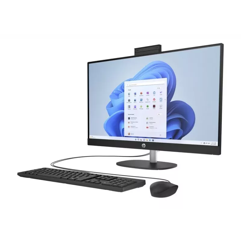 HP All-in-One 27-cr0037na, AMD Ryzen 7 7730U, 27 inch Full HD IPS, 16 GB RAM, 512 GB SSD, Windows 11 Home, Snow White (generalüberholt)