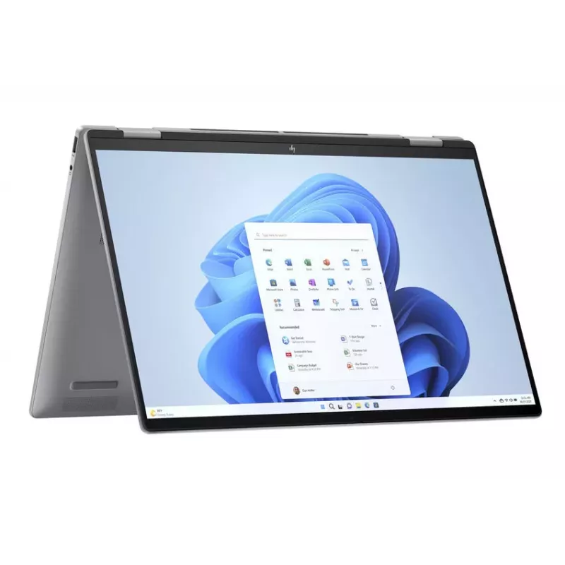 HP Envy x360 16-ad0000ns Laptop, 16 inch 2.8K OLED Touch, AMD Ryzen 7 7730U, 16GB RAM, 1TB SSD, Windows 11 Home, Silber (generalüberholt)