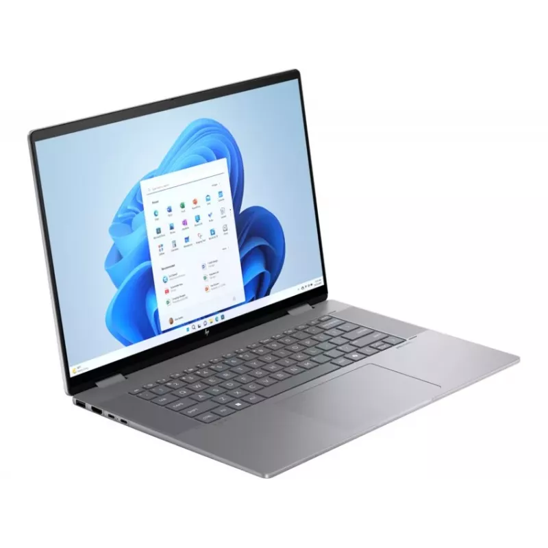 HP Envy x360 16-ad0000ns Laptop, 16 inch 2.8K OLED Touch, AMD Ryzen 7 7730U, 16GB RAM, 1TB SSD, Windows 11 Home, Silber (generalüberholt)