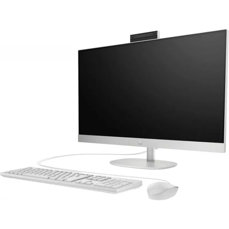 HP All-in-One 27-cr0154nh, Intel Core i7-1355U, 8GB RAM, 512GB SSD, 27 inch Full HD Touchscreen, Windows 11 Home, Weiß