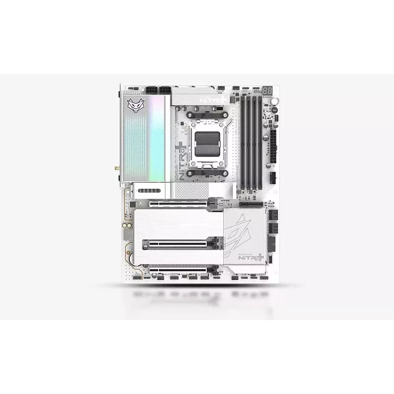 SAPPHIRE NITRO+ X870EA PHANTOMLINK P.E Mainboard, AMD X870E, Sockel AM5, DDR5, Wi-Fi 7, Weiß/Schwarz
