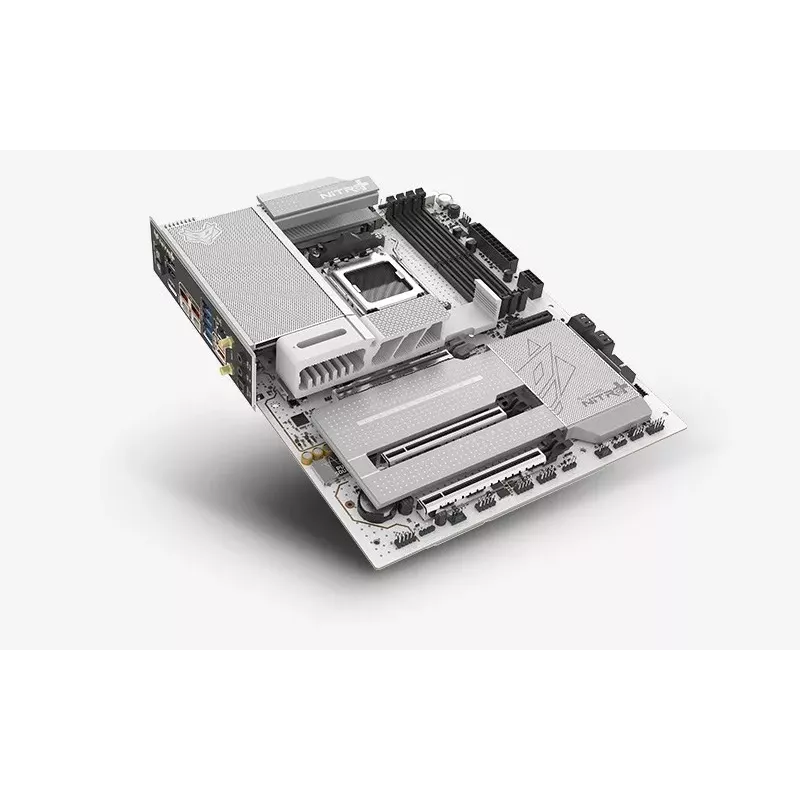 SAPPHIRE NITRO+ X870EA PHANTOMLINK P.E Mainboard, AMD X870E, Sockel AM5, DDR5, Wi-Fi 7, Weiß/Schwarz