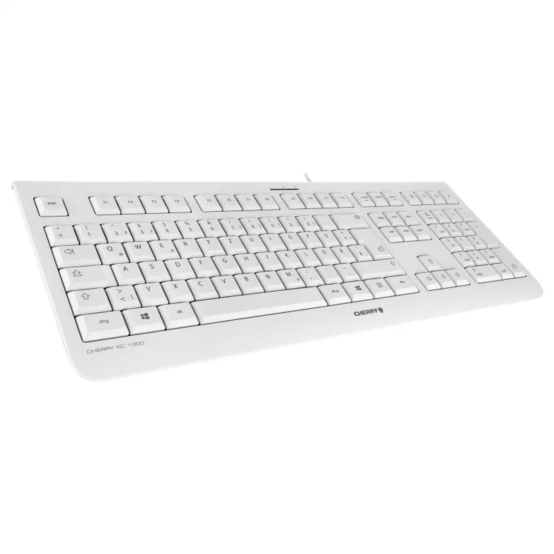 Cherry KC 1000 Tastatur - Pan Nordic - Hellgrau