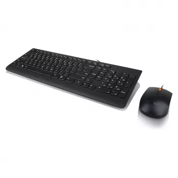 Lenovo 300 USB Keyboard - US English QWERTY - Schwarz