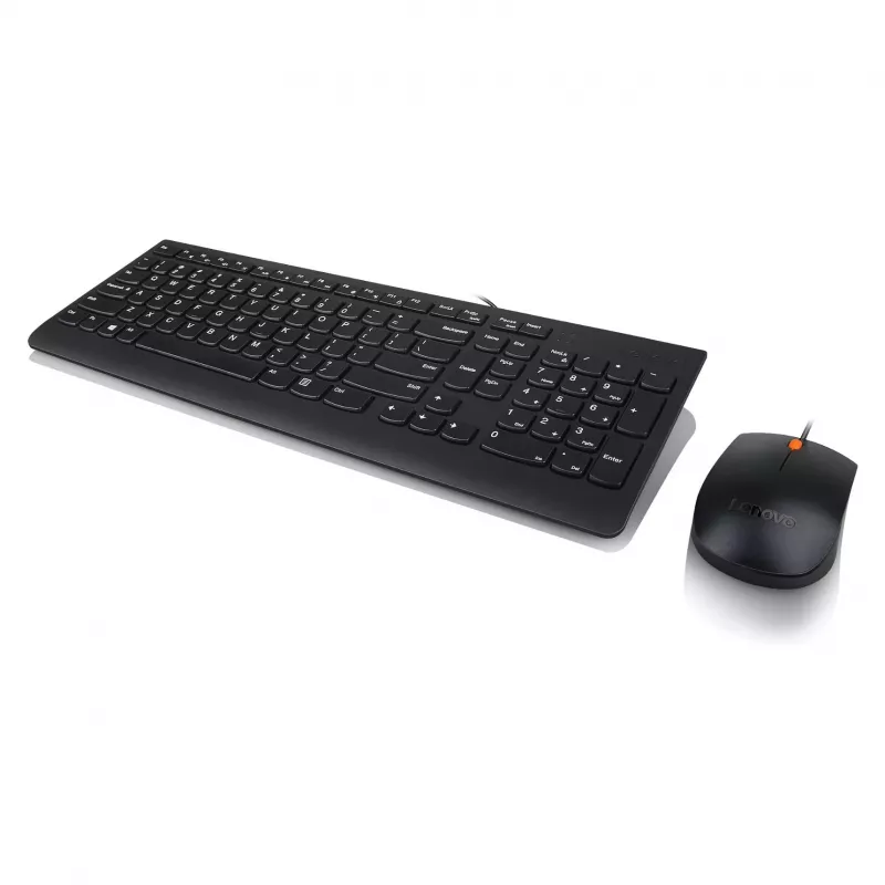 Lenovo 300 USB Keyboard - US English QWERTY - Schwarz