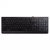 Lenovo 300 USB Keyboard - US English QWERTY - Schwarz