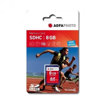 AgfaPhoto SDHC-Karte 8GB High Speed Class 10 UHS-I U1 V10