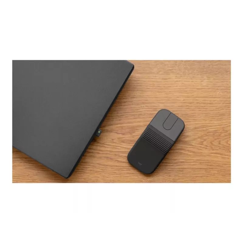 Logitech Mobi Fold for Business - Kabellose Maus - Rechtshänder - Graphit