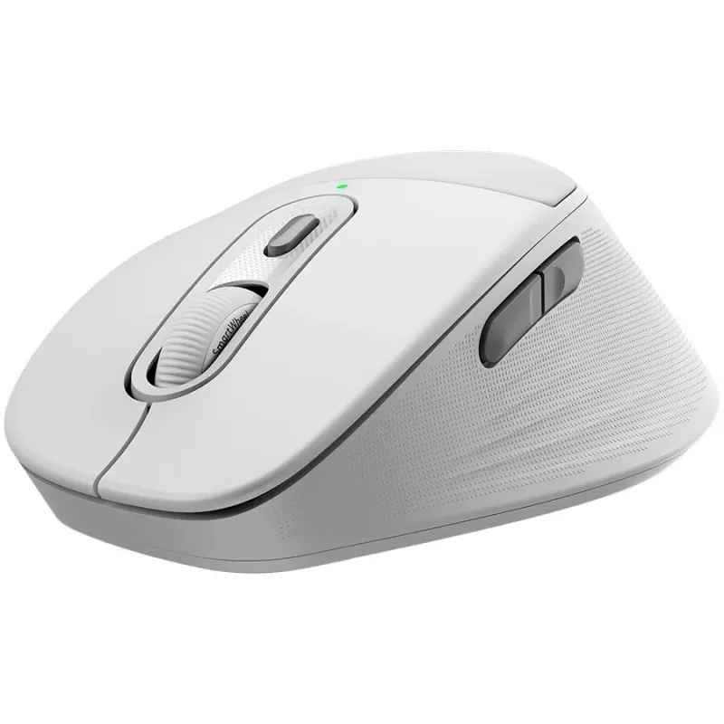 Logitech Signature Comfort Plus M850L Wireless Mouse - Off-White - Bluetooth
