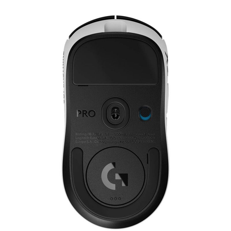 Logitech G PRO X2 SUPERSTRIKE Optical Wireless Gaming Mouse - Schwarz/Weiß