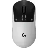 Logitech G PRO X2 SUPERSTRIKE Optical Wireless Gaming Mouse - Schwarz/Weiß