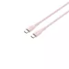 CANYON USB-C auf USB-C Kabel 60W 1m Silikon Pink Sand