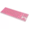 CANYON Tastatur OnType 10 Low Profile EN Kabelgebunden Pink