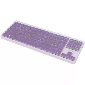 CANYON Tastatur OnType 10 Low Profile EN Kabelgebunden Violett