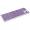 CANYON Tastatur OnType 10 Low Profile EN Kabelgebunden Violett