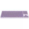 CANYON Tastatur OnType 10 Low Profile EN Kabelgebunden Violett