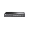 TP-LINK TL-SG2210MP Smart Managed Layer 2+ Switch, 8-Port Gigabit PoE+ mit 2 SFP-Steckplätzen, 150W PoE-Budget, Rackmontage