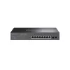 TP-LINK TL-SG2210MP Smart Managed Layer 2+ Switch, 8-Port Gigabit PoE+ mit 2 SFP-Steckplätzen, 150W PoE-Budget, Rackmontage