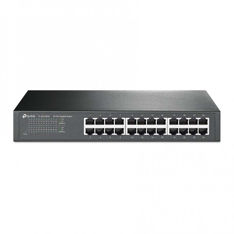 TP-Link TL-SG1024D 24-Port Gigabit Ethernet Switch Desktop/Rackmount