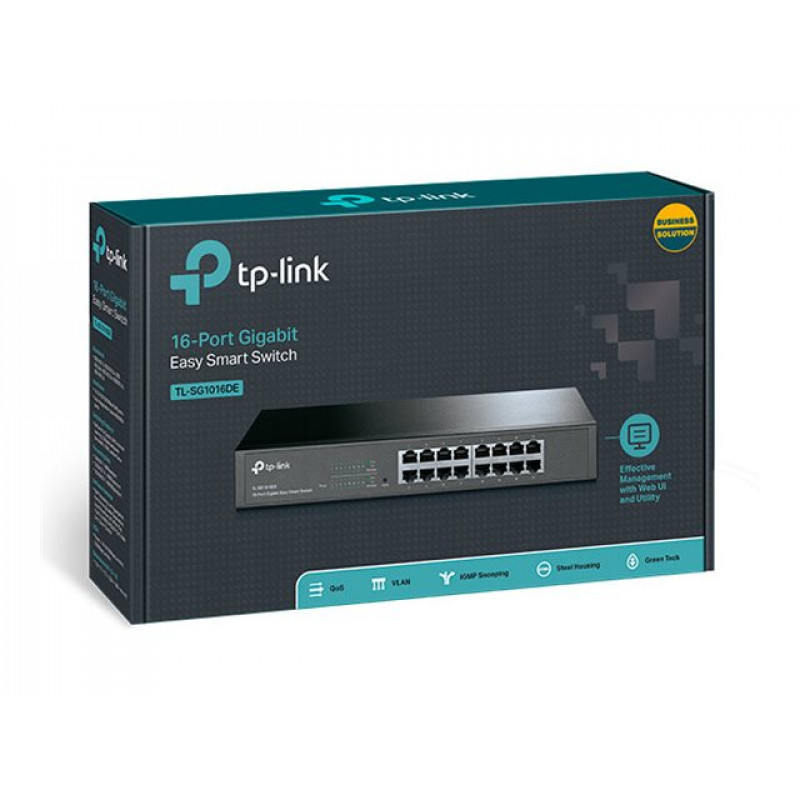 TP-Link TL-SG1016DE 16-Port Gigabit Easy Smart Switch