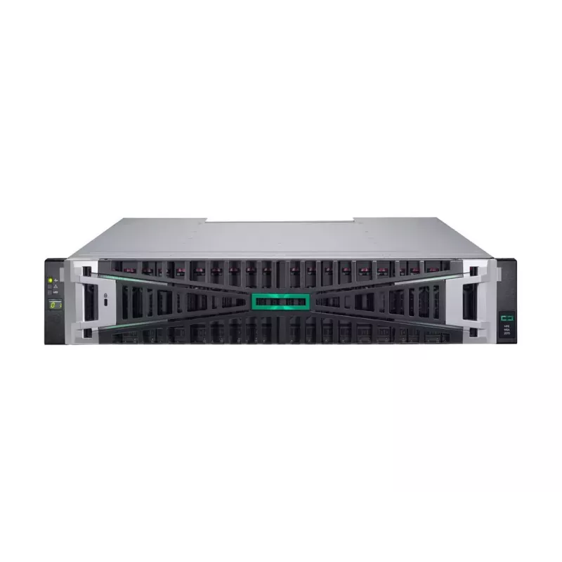 HPE Modular Smart Array 2070 16Gb Fibre Channel SFF Storage - 7. Generation - Hybrid Flash Array - 0 TB - 24 SFF Einschübe - 2U Rack-montierbar
