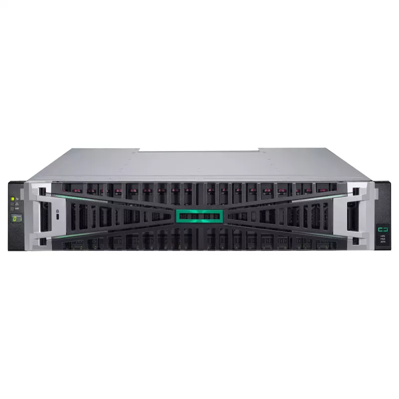 HP Enterprise MSA 2070 SFF 2x32Gb FC 4-Port-Controller 12x7,68TB SSD 4x32Gb SFP FC XCVR 92TB Storage-Array-Bundle