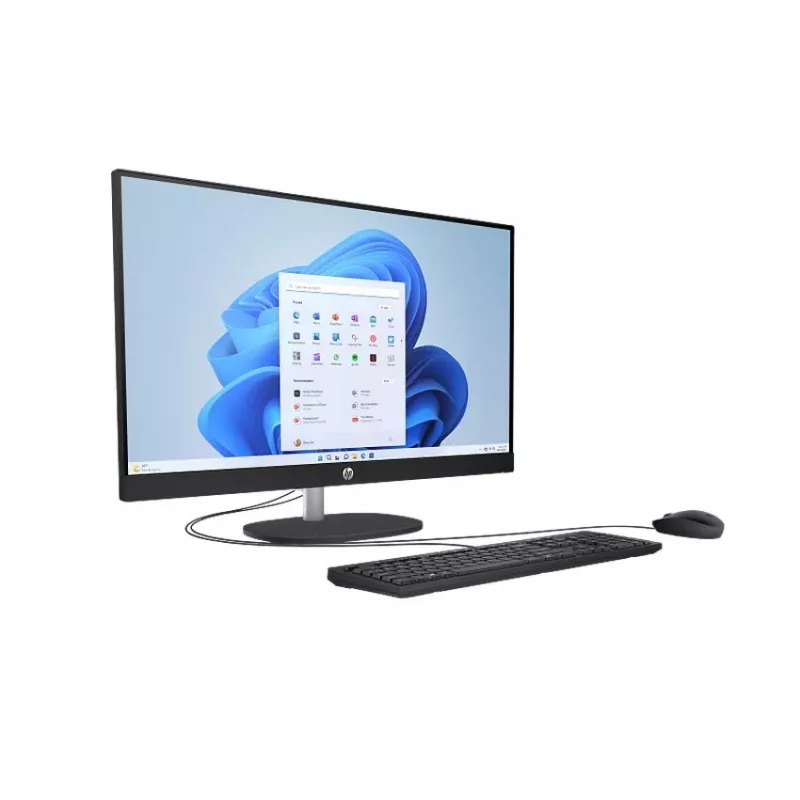 HP All-in-One 27-cr0912nc Desktop-PC, Intel Core i5-1334U, 16 GB RAM, 512 GB SSD, 27 inch Full-HD-IPS-Display, Windows 11 Home, Weiß (generalüberholt)