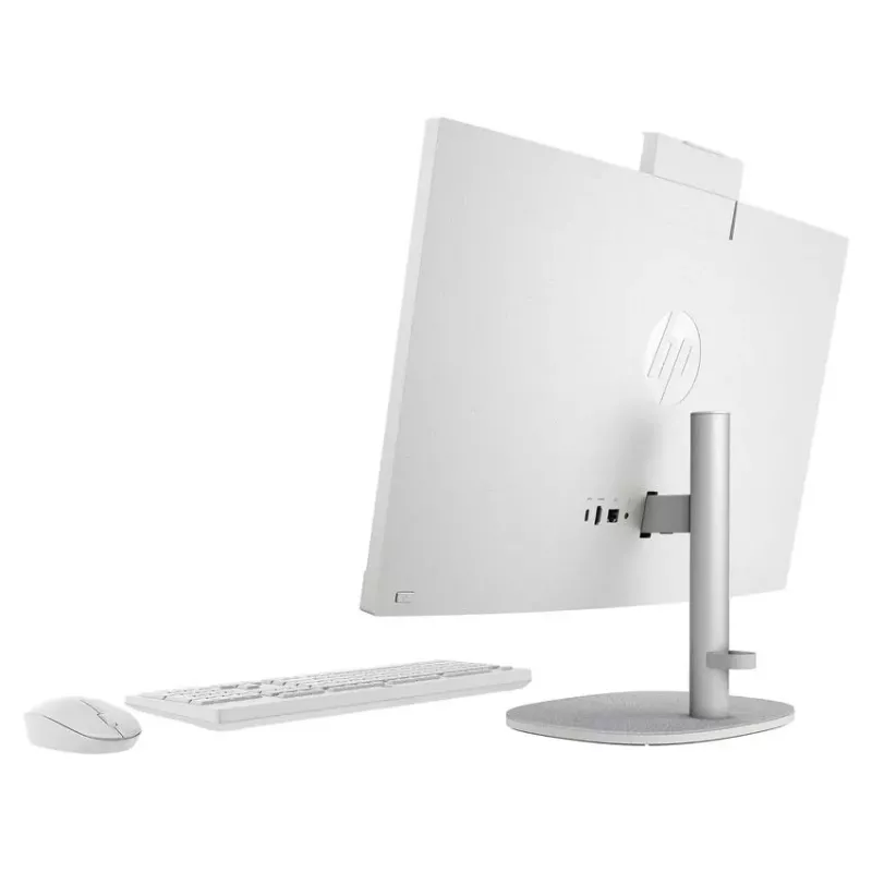 HP All-in-One NGAI 24-ct2001na Desktop-PC, AMD Ryzen 5 8500G, 16 GB DDR5, 512 GB SSD, 23,8 inch FHD IPS, Windows 11 Home, Snow White