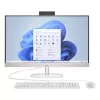 HP All-in-One 27-cr0046na Desktop-PC, 27 inch FHD IPS, Intel Core i5-1334U, 8 GB RAM, 512 GB SSD, Windows 11 Home, Weiß
