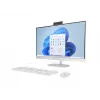 HP All-in-One 27-cr0051na, AMD Ryzen 7 7730U, 16 GB RAM, 512 GB SSD, 27 inch Full HD IPS, Windows 11 Home, Weiß (generalüberholt)