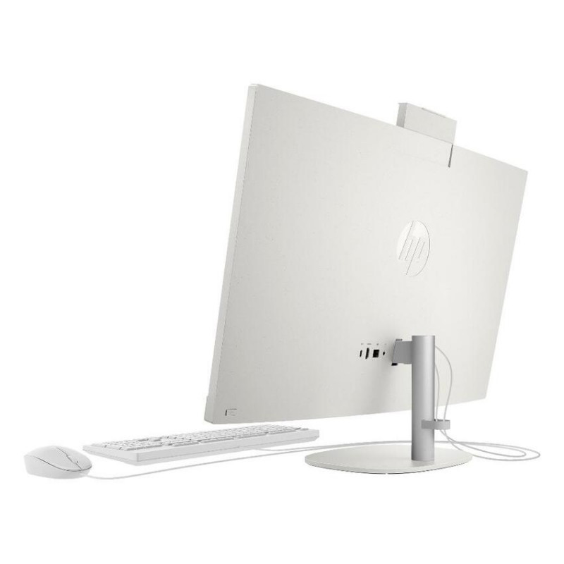 HP All-in-One 27-cr0051na, AMD Ryzen 7 7730U, 16 GB RAM, 512 GB SSD, 27 inch Full HD IPS, Windows 11 Home, Weiß