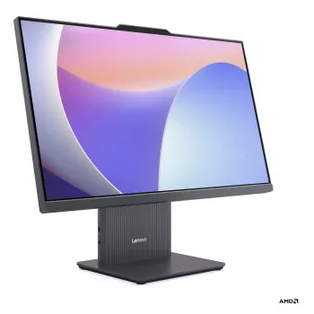 Lenovo IdeaCentre AIO 24ARR9 All-in-One Desktop, 23,8 inch FHD, AMD Ryzen 5 7535HS, 16 GB DDR5, 1 TB SSD, AMD Radeon 660M, Windows 11 Home, Nordic Keyboard, Raven Black