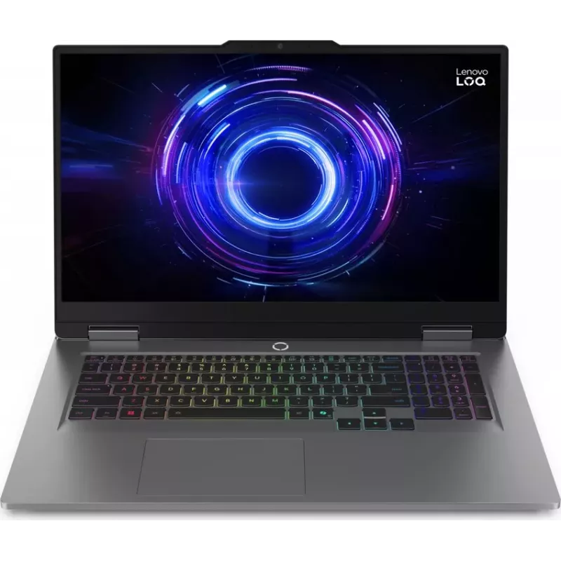 Lenovo LOQ 17IRX10 Gaming Laptop, Intel Core i5-13450HX, 16GB DDR5 RAM, 512GB SSD, 17.3 inch FHD IPS 144Hz, NVIDIA GeForce RTX 5050, Windows 11 Home, Schwarz (generalüberholt)