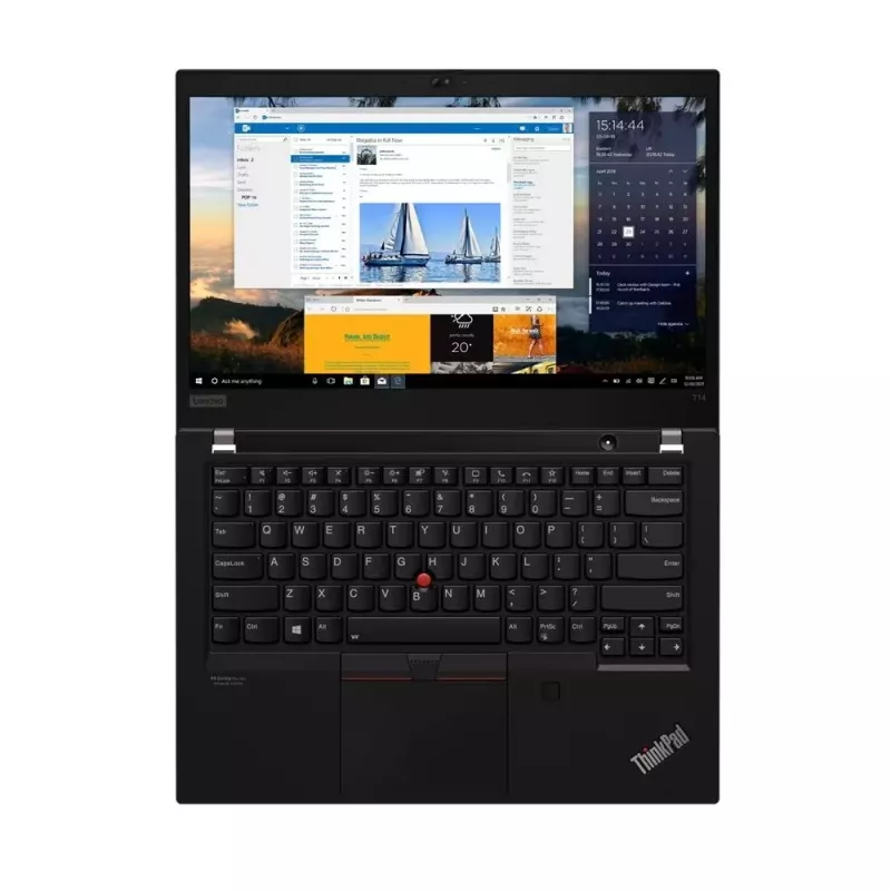 Lenovo ThinkPad T14 Gen 2 14 Zoll Intel Core i5-1135G7 16GB RAM 512GB SSD Intel Iris Xe Graphics Windows 11 Pro US Hintergrundbeleuchtete Tastatur Schwarz (Renewed Grade A)