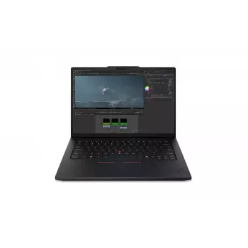 Lenovo P14s G7 Intel Mobile Workstation Laptop - 14,5 inch IPS WUXGA Anti-glare - Intel Core Ultra 7 356H - 16 GB LPCAMM2 LPDDR5X - 512 GB SSD - NVIDIA RTX PRO 500 Blackwell 6 GB GDDR7 - Windows 11 Pro - Schwarz