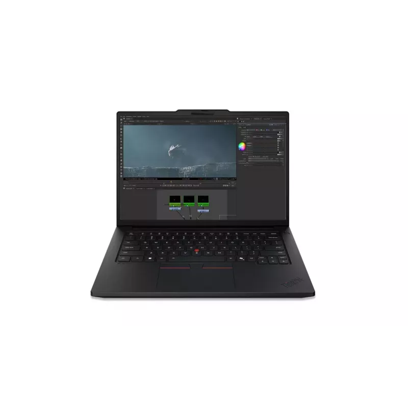Lenovo P14s G7 Intel Mobile Workstation Laptop - 14,5 inch IPS WUXGA Anti-glare - Intel Core Ultra 7 356H - 16 GB LPCAMM2 LPDDR5X - 512 GB SSD - NVIDIA RTX PRO 500 Blackwell 6 GB GDDR7 - Windows 11 Pro - Schwarz