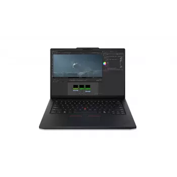 Lenovo ThinkPad P14s Gen 7 14.5 inch WUXGA Laptop, Intel Core Ultra 7 356H, 32GB RAM, 1TB SSD, NVIDIA RTX PRO 500 Blackwell 6GB, Windows 11 Pro, englische hintergrundbeleuchtete Tastatur, Fingerabdruckleser, 3 Jahre Garantie