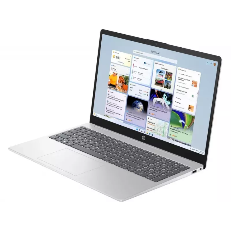 HP Laptop 15-fd0325ne, Intel Core Ultra 5 120U, 24GB RAM, 512GB SSD, 15.6 inch Full HD, Windows 11 Home, Silber