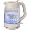 Tefal Morning Glass Kettle KO2G0BE0 1.7L 2200W Transparent/Schwarz