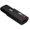 Emtec USB 3.2 Click Secure B120 256GB USB-Stick Schwarz