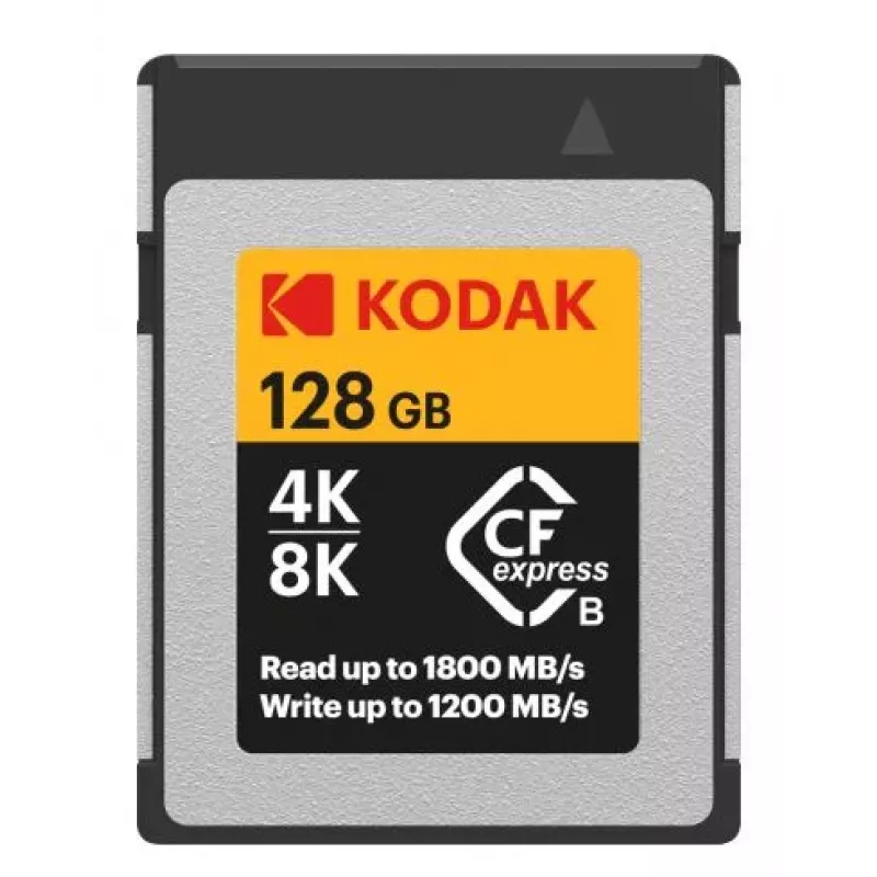 Kodak CFexpress Typ B 128GB Speicherkarte EKMCFX128GK