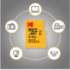 Kodak MicroSDXC 128GB UHS-II U3 A1 V60 Ultra Pro