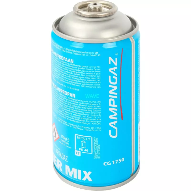 CAMPINGAZ Ventil Gaskartusche CG1750 - 450g Butan/Propan Gemisch für Easy Clic PLUS Geräte