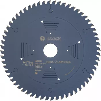 Bosch 2608642133 Optiline Wood Kreissägeblatt 216 mm 60 Zähne HLTCG für Laminat