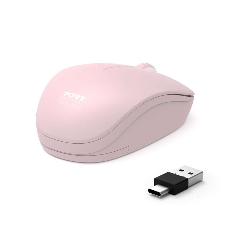 PORT CONNECT Mouse Collection II Wireless 2,4 GHz Pink