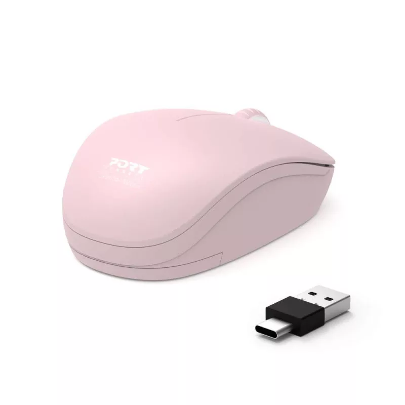 PORT CONNECT Mouse Collection II Wireless 2,4 GHz Pink