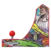 Subsonic Retro Arcade Arcade Stick / Fight Stick für PC, PS3, PS4, Nintendo Switch, Xbox One, Xbox Series X/S, USB-A, 2,5 m Kabel, Schwarz/Rot