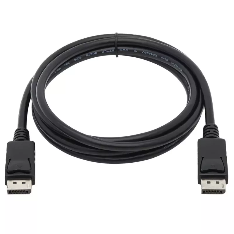 EATON Tripp Lite Series DisplayPort-Kabel mit Verriegelungssteckern, 4K 60 Hz (M/M), Schwarz, 10 ft. (3,05 m)